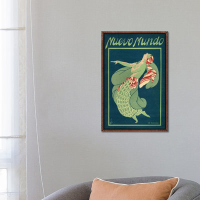 1931 Nuevo Mundo Magazine Cover 1 Piece Wall Art on Canvas