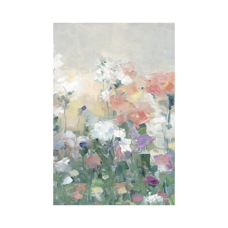 «Garden Symphony III», reproduction d'art sur toile tendue, 26 po x 18 po, Toile tendue avec châssis, Sans cadre