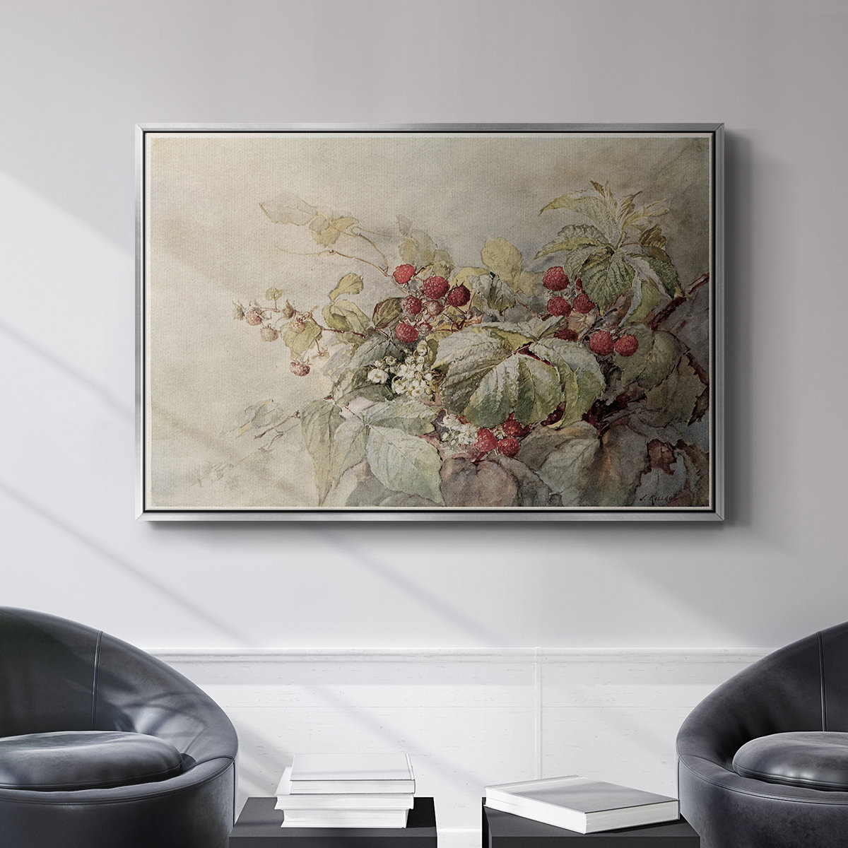 Red Barrel Studio® " Vintage Botanical - V " on Canvas | Wayfair
