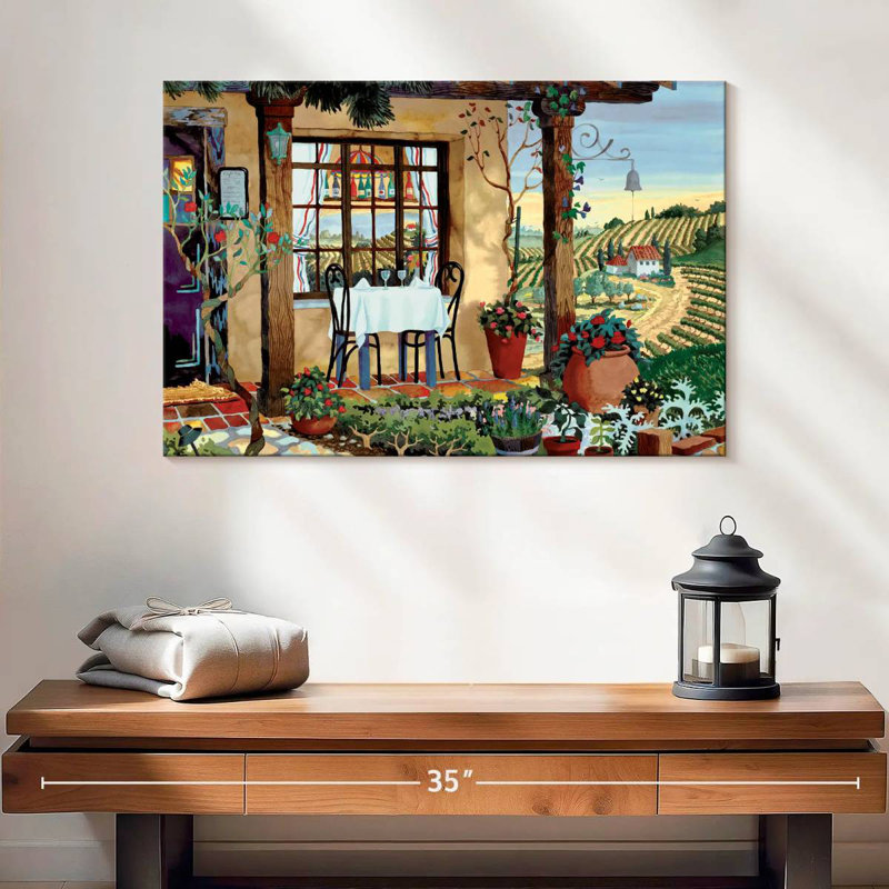 Alvord «A Taste Of Wine Country», H 16 po x l 24 po