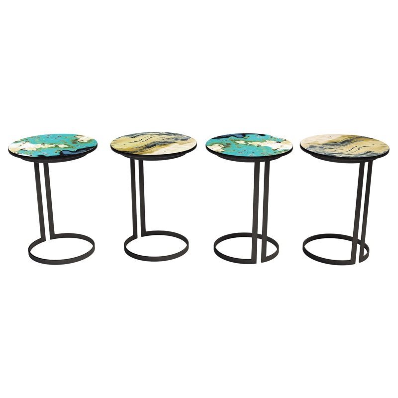 Etna Outdoor Round Side Table