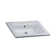 Barclay Cilla 18.75'' White Vitreous China Rectangular Bathroom Sink with Overflow