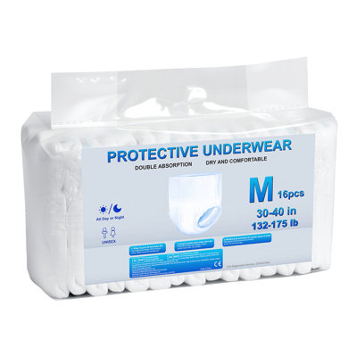 Adult Incontinence Underwear Protective Underwear for Men & Women M Size