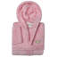  Peignoir en molleton mi-mollet avec poches et capuche-723732483-723732486