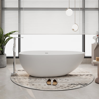 Baignoire de trempage autoportante 67 po. X 34 po. 67 po.
