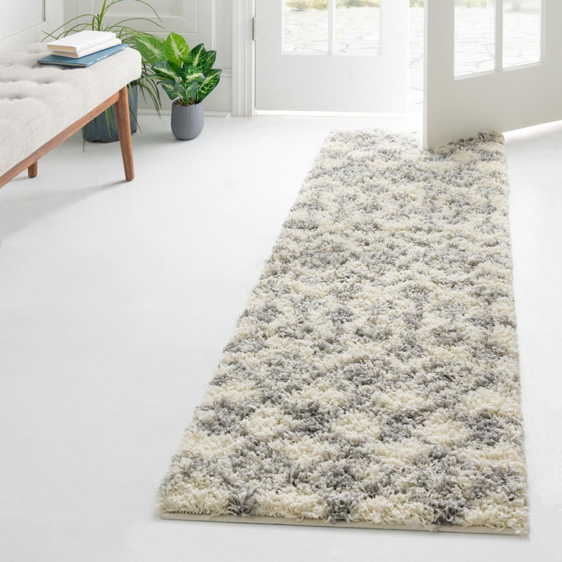 Abstract Indoor Rug, Runner 2' x 7'