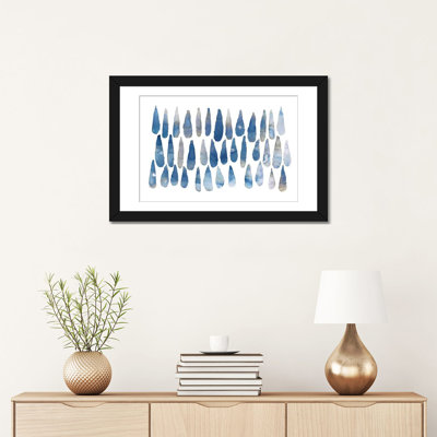 «Drops», reproduction sur toile