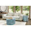 Abeale Round Mosaic Coconut Shell Coffee Table-1541601315