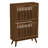 Walnut Shoe Cabinet With 2 Flip Drawers, Modern Shoe Storage Organizer For Entryway-2000061259-2006722201