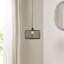 Luminaire suspendu en métal
