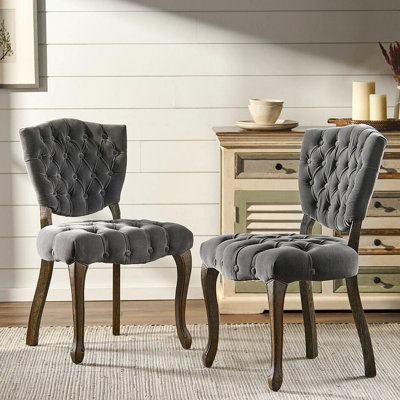 Chaise capitonnée Kd (Wthr) (ensemble de 2)
