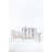 Anika Glass Top End Table