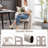 Modern Double Pedestal Dining Table Set-1152437816-1152437831
