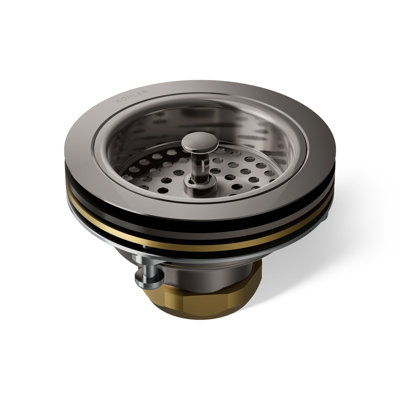 Duostrainer Sink Strainer, Less Tailpiece