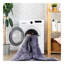 Tapis lavable, à poils courts, antidérapant, antidérapant, pliable, adapté aux enfants et aux animaux de compagnie - tapis pour le salon, la chambre à coucher et la cuisine (anthracite)-1290844705