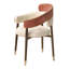 Chaise de salle à manger en tissu