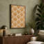 Scalloped Fan Pattern Art Deco - Wrapped Canvas-1995818539-1995818546