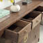 Armoire console en bois d'orme massif-112747459