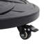 Parasol Base Black Steel 45 X 45 X 39 Cm Rollable Umbrella Base