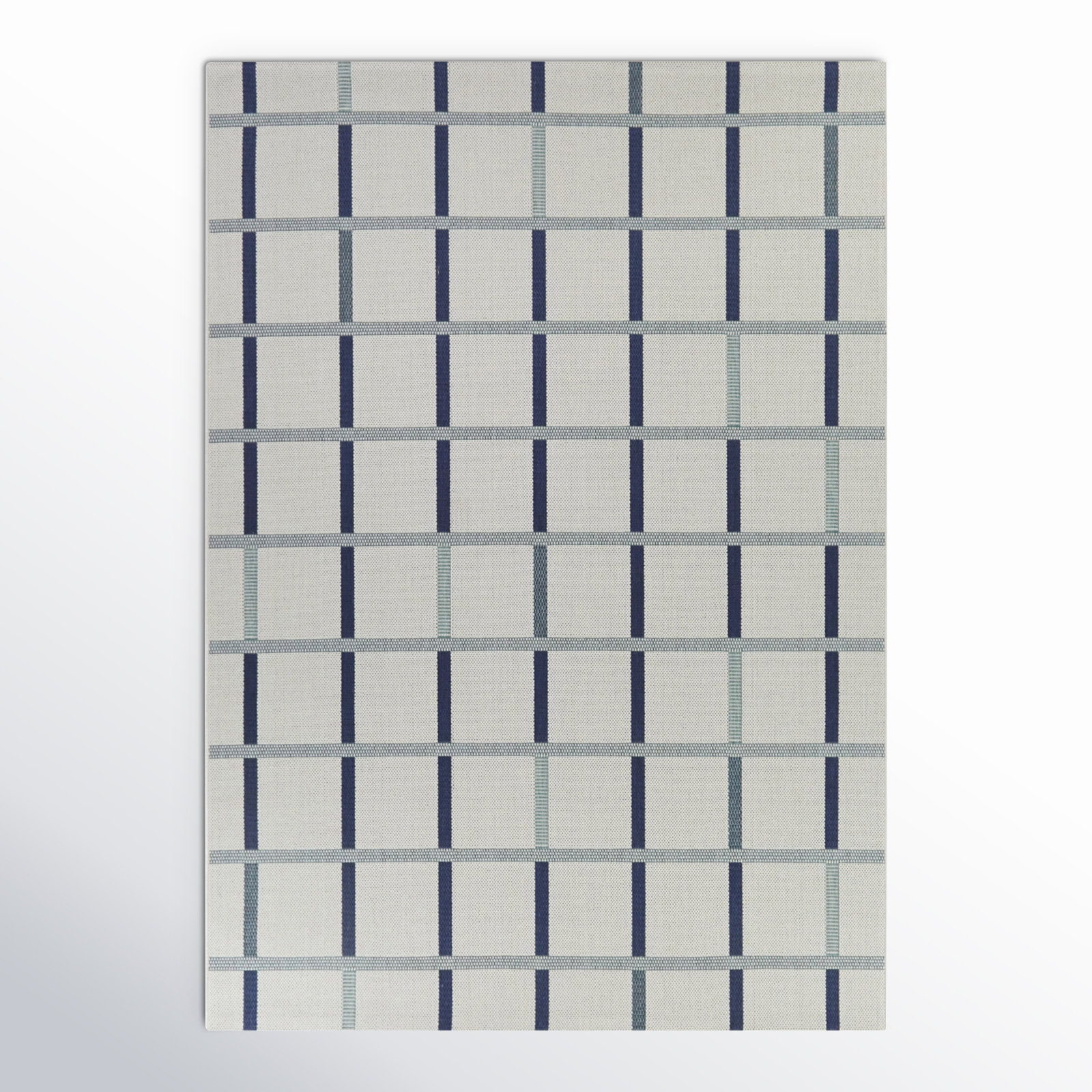 Leyla Gray Indoor/Outdoor Rug, Rectangle 5'3" x 7'