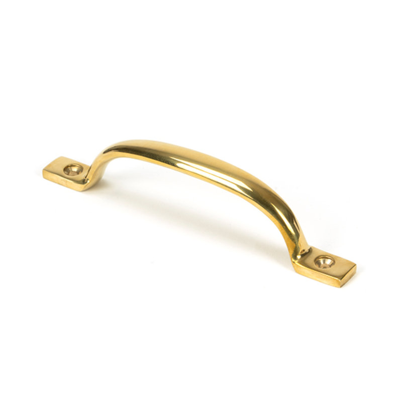 Window Closer, Polished Brass