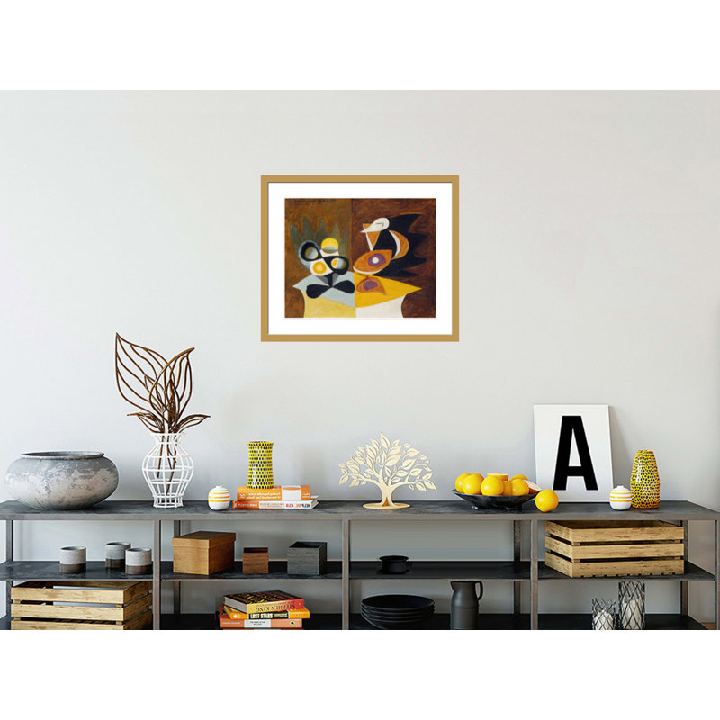 Nature morte: coupelle à fruits et pichet par Pablo Picasso, H 23,5 po x l 27,98 po