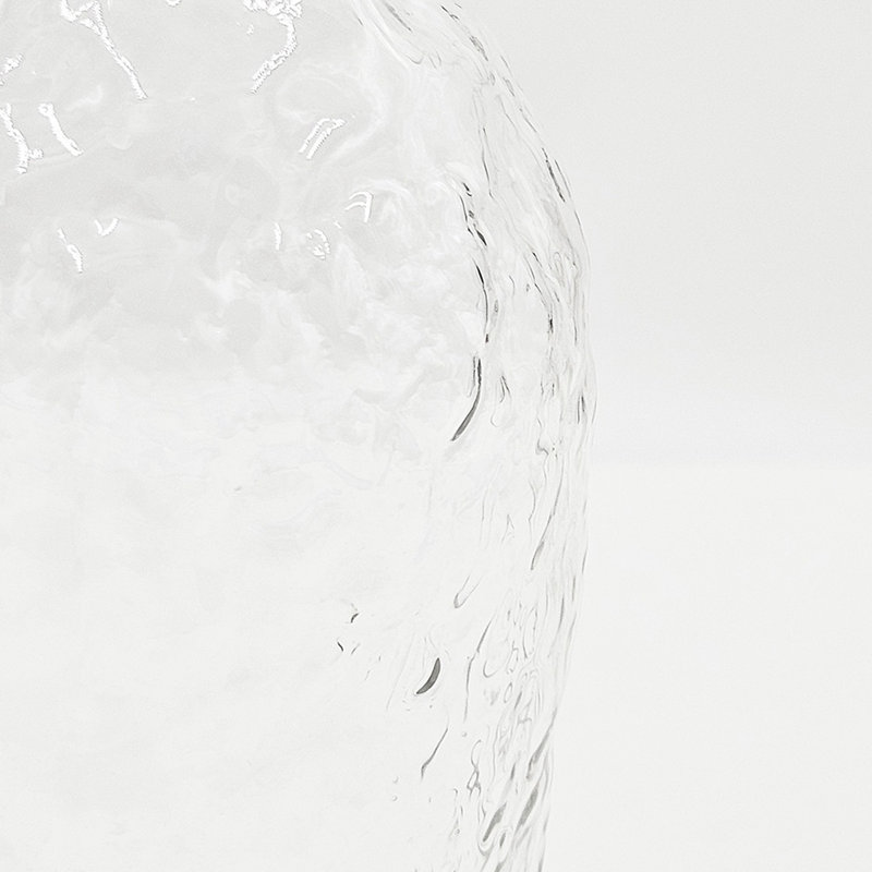 Kaori Clear Glass Contemporary Carafe Set of 2