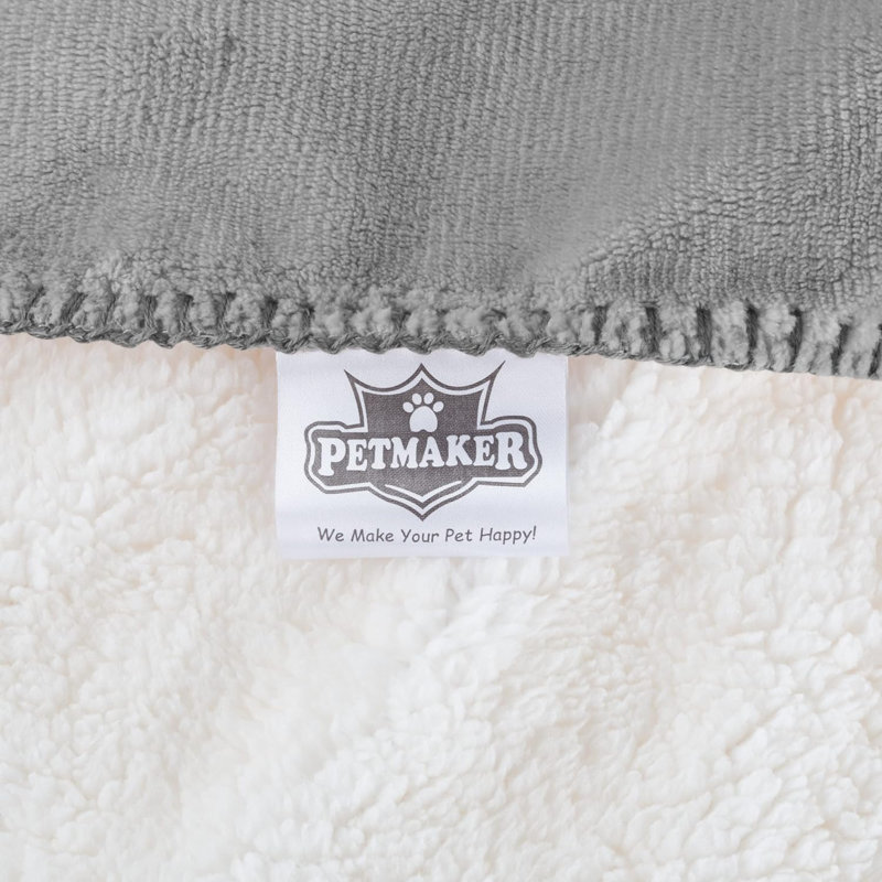 Couverture pour animaux, L 50 po x L 60 po, Gris