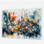 Captivating Boho Dance II - Art mural abstrait en acrylique-265103456