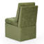 Chaise de salle à manger en chenille avec rangement et roulettes (ensemble de 6)-1192634312-1192634313