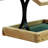 Wood Pole Hopper Bird Feeder