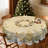 Polyester Waterproof Stain Christmas Decor Tablecloth