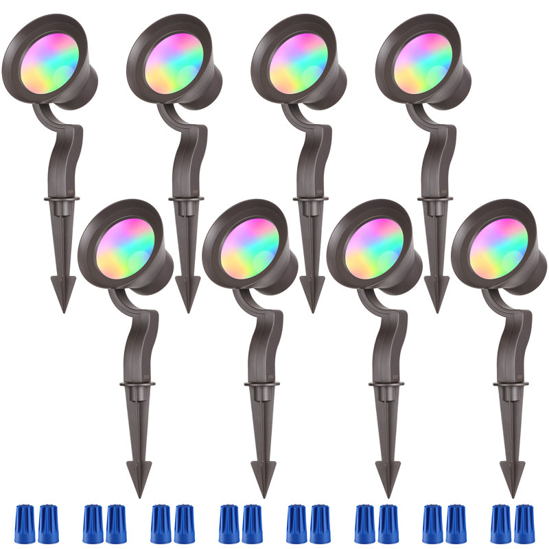 Orateur RGB LED Landscape Wall Wash Lighting, Colour Changing Low Voltage Landscape Lights