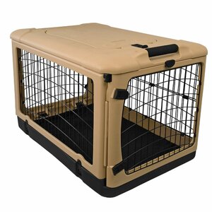 https://assets.wfcdn.com/im/29530584/resize-h300-w300%5Ecompr-r85/1454/14545093/Plastic+Collapsible+Pet+Crate+with+4+Doors.jpg