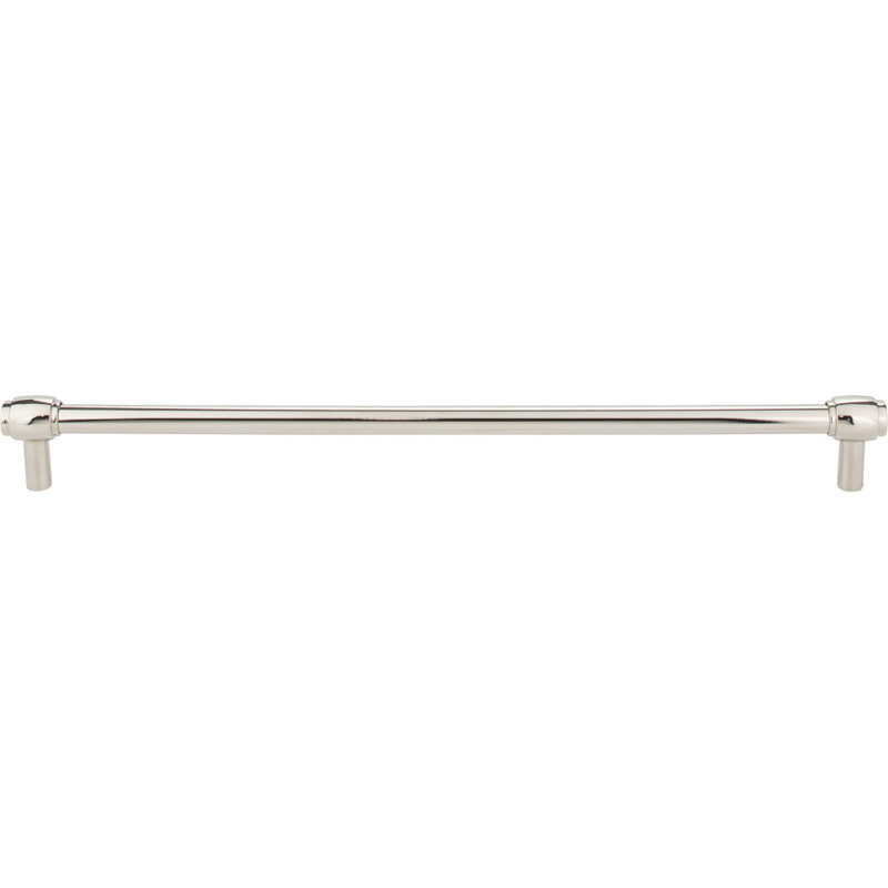 Hayworth Bar Pull, Polished Nickel, 7 9/16"