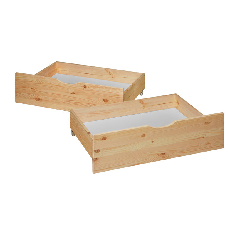 Isaiyah Underbed Storage Drawers, Brown