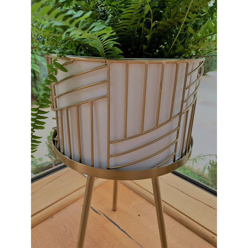 Ponte Metal Pot Planter