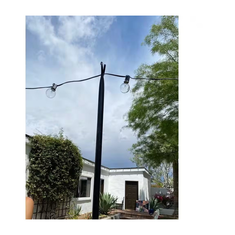 Premium Canopy Stake Commercial Light Pole 9'