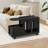 Mobile End Table With Lockable Wheels-772837577