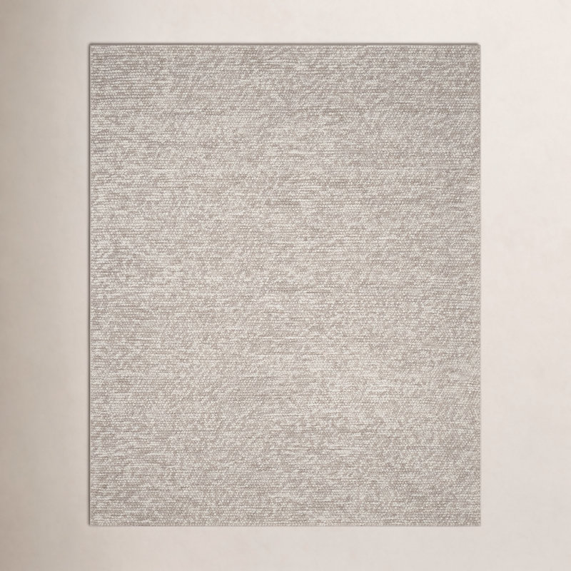 Elle Handmade Beige Rug, Rectangle 9' x 12'