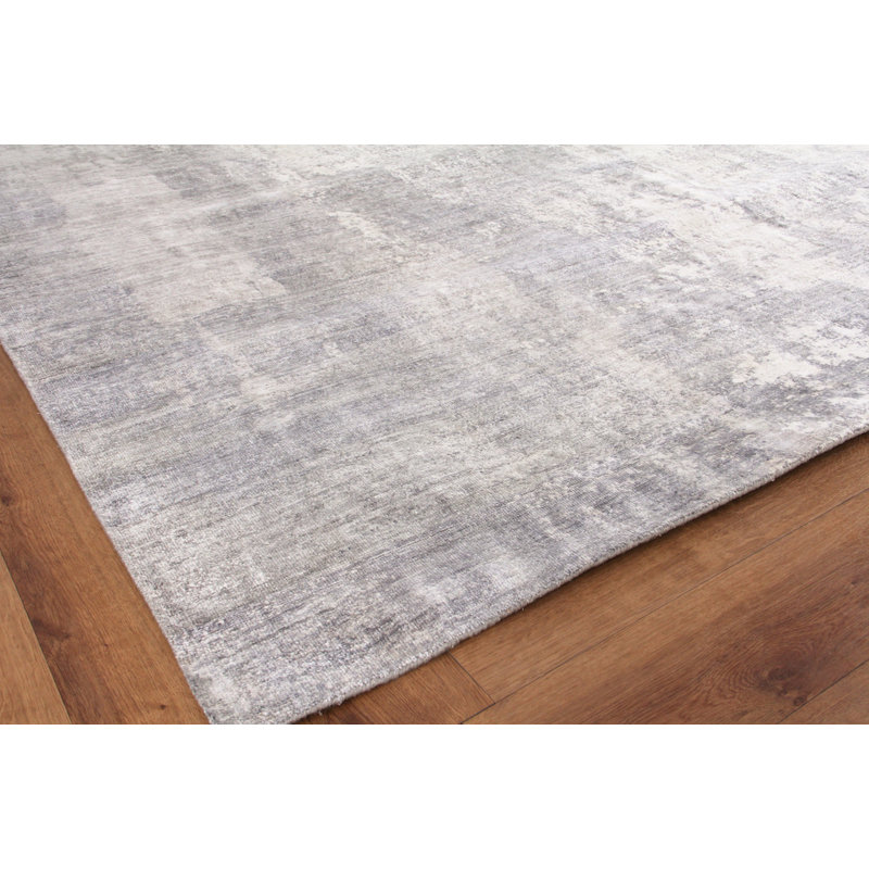 Fine Pure Silk Silk Area Rug, Rectangle 10' x 14'