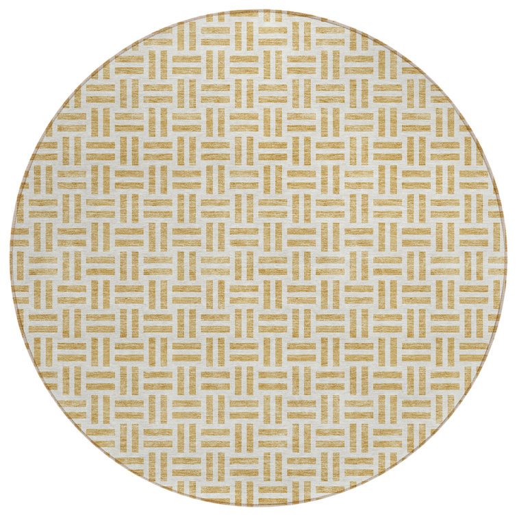 Aquaisha Geometric Indoor Rug