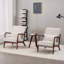 Ensemble de chaise d'appoint et de table basse Mid-Century-39652973-39652972