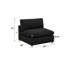 Ensemble modulaire 6 pièces en tissu Teddy Boucle-1343306559