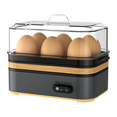 Rapid Egg Cooker Electric 6 Eggs Capacity