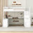 Glinnie Kids Twin Loft Bed with Drawers-380194556