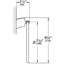 Tenso 8" Towel Ring in Satin Nickel