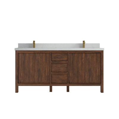 Ensemble de meuble-lavabo double 72 po Elizabeth