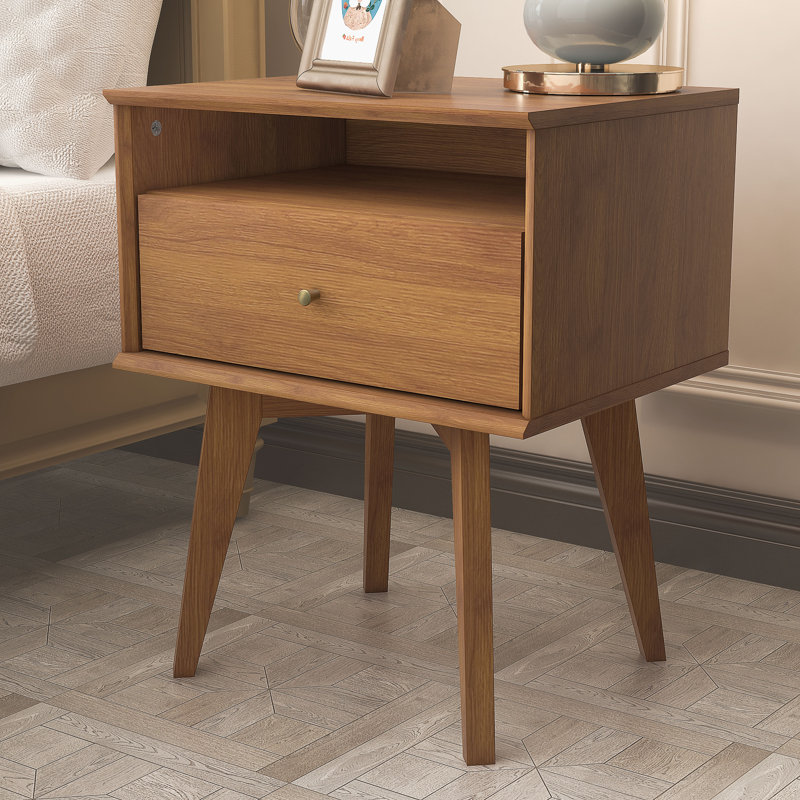  Branquinha 1 Drawer 22"H Nightstand