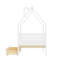 Cadre de lit Montessori pour enfants avec 2 tiroirs de rangement et tête de lit, sommier non nécessaire-1253655873-1253655872